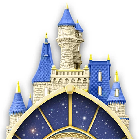 Reloj de pared Bradford Exchange Disney La Bella y la Bestia Felices para Siempre Foto 4 de 4