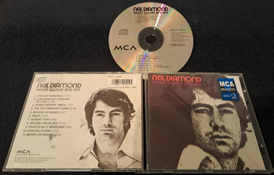 NEIL DIAMOND Velvet Gloves and Spit cd UK MCA 1992 11 tracks rare