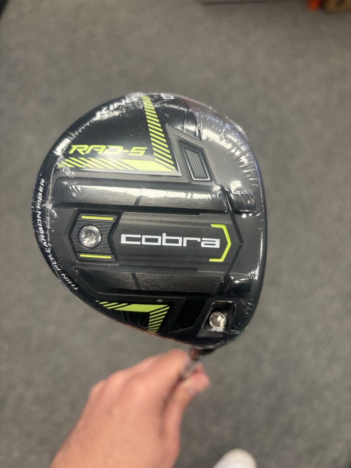 Cobra Men’s Fairway Wood. Rad-S. 18.5 Degrees. Right Hand. Regular Flex