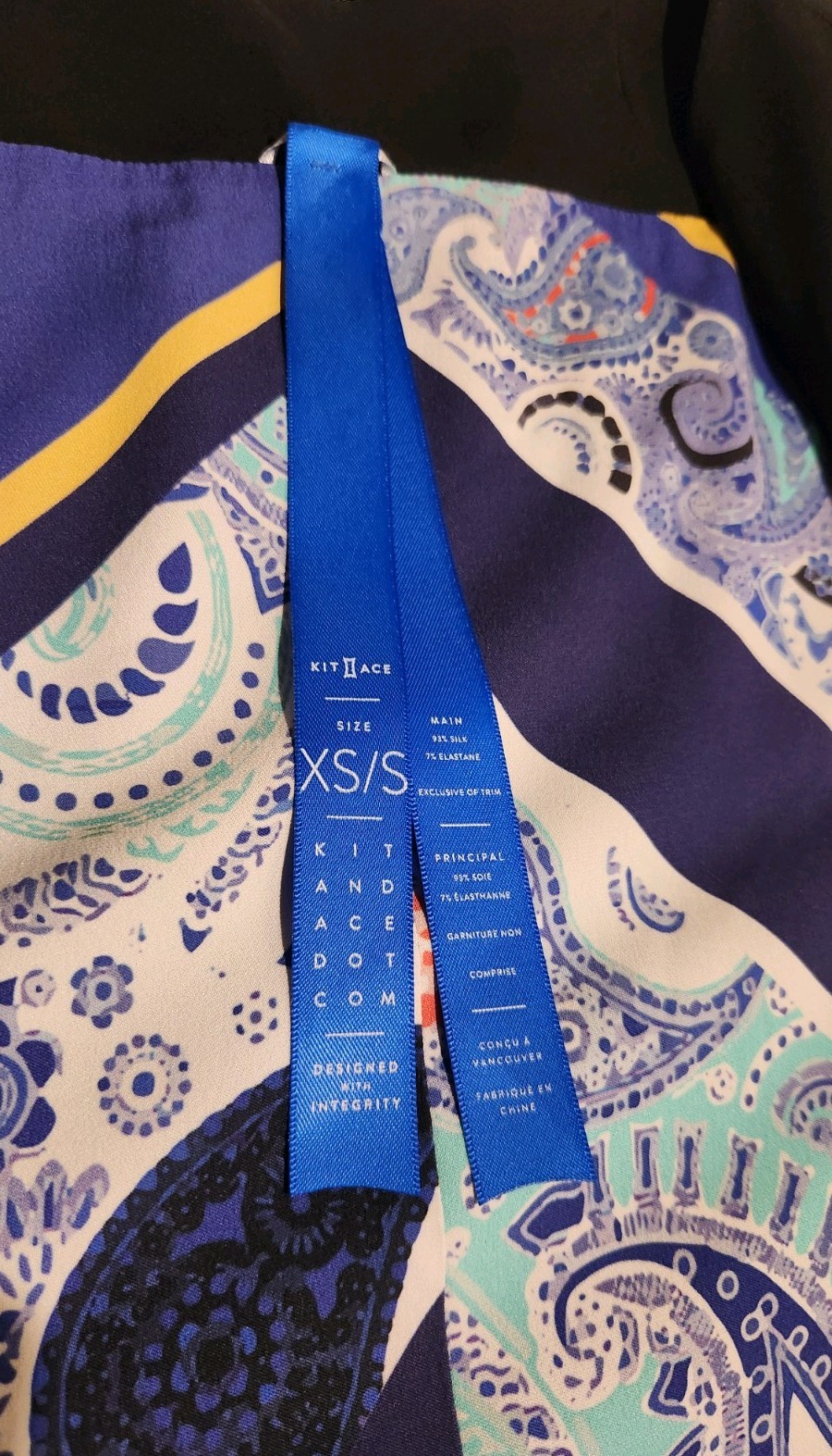 Kit & Ace Women's Reversible Patchwork Silk Kimon… - image 5