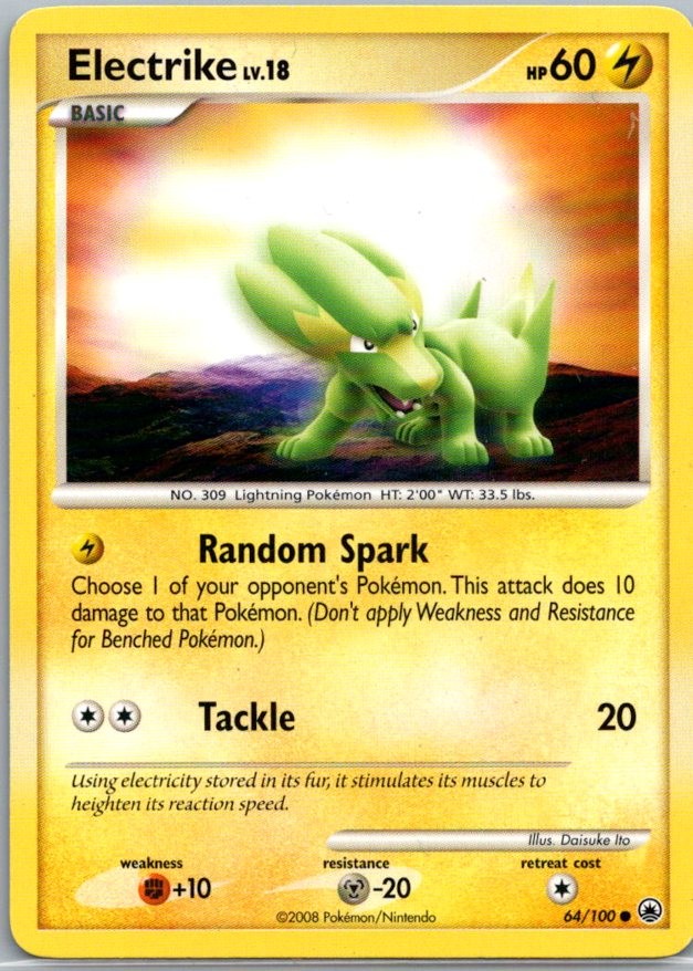 Electrike 64/100 Common Majestic Dawn NM