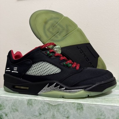 Size 10 - Air Jordan 5 Retro Low X Clot Jade / Anthracite DM4640-036 SP with Box