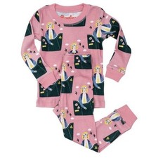 Piccolina | Amelia Earhart Trailblazer print Pajamas size 6 excellent condition