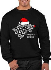 Wolf In The North Ugly Christmas Jumper Unisex Sweatshirt Xmas Sweater