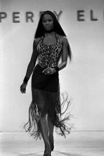 Perry Ellis Portfolio Marc Jacobs Fall 1992 Leopard Faux Fur Vest Waistcoat 6