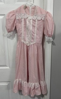 Gunne Sax Jessica McClintock 1980s Vintage Prairie Dress Girls