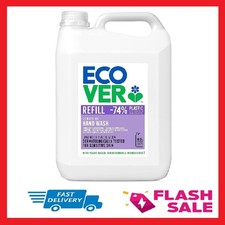 Ecover Hand Soap Lavender & Aloe Vera Refill 5L Hand Wash Refill Fast Delivery 5.60 per litre