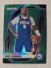 ANDRE DRUMMOND 2024-25 Panini Prizm - Green Prizm #18 76ers All-Star All-Rookie
