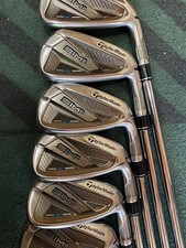 TaylorMade SIM2 Max Iron Set 6pc 6-AW Stainless S RH Japan Used