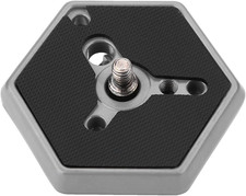 Hexagon Quick Release Plate for Tripod Camera, Bogen Quick Release,Quick Release