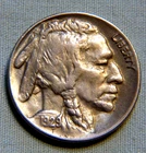 1929 S United States Buffalo Nickel - AU Toned Beauty With Full Horn - Lot 1413