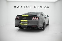 Maxton Design Heckspoiler Lippe Passend FüR Ford Mustang / Mustang Gt Mk6 Schwar