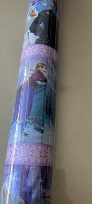 DISNEY'S FROZEN WRAPPING PAPER   SEALED New 40 Square Foot