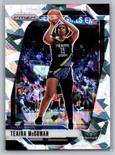 Teaira McCowan 2024 Panini Prizm WNBA #105 Ice Prizms Dallas Wings