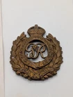 Genuine WW1 Royal Engineers Cap Badge. British Army Vintage Military