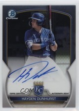 2023 Bowman Chrome Prospect Auto Hayden Dunhurst #CPA-HD Auto 3hd