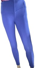 Zella Women s XS Purple Ribbed High Waisted Leggings Stretch Yoga Gym Athleisure