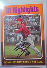 2019 Topps Archives - High Number 1975 Highlights Design Shohei Ohtani #316