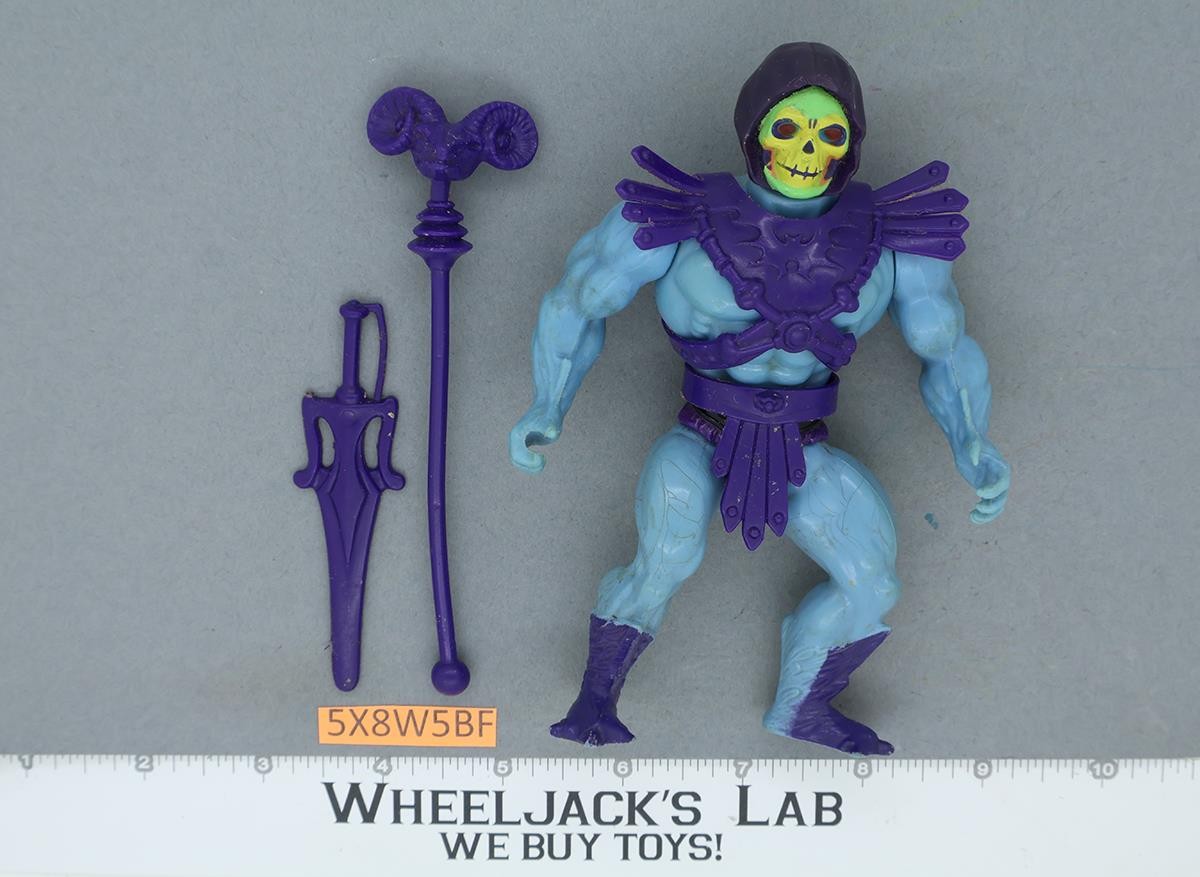 Skeletor HALF-BOOT 100% Complete He-Man Masters of the Universe MOTU 1982 Action