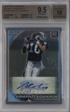 2010 Topps Chrome Rookie Auto Armanti Edwards #C136 BGS 9.5 GEM MINT Auto 0q3