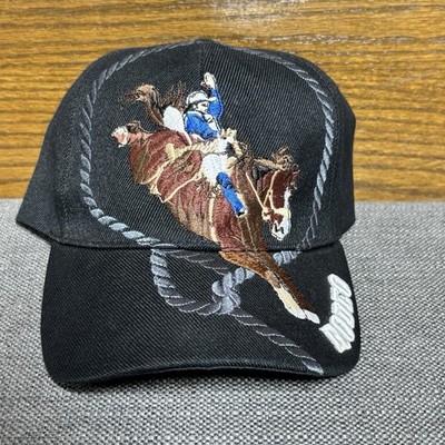 Rodeo Cowboy Bucking Horse Truckers Hat Sport Cap Caballo Gorra Deportiva