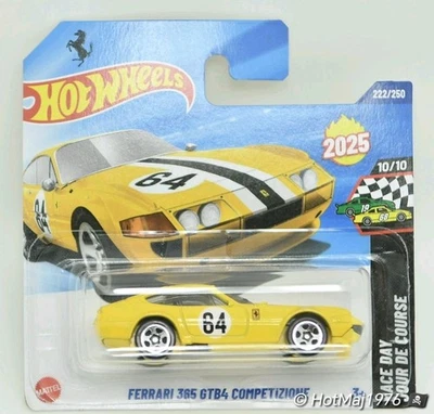 HOT WHEELS FERRARI 365 GTB4 COMPETIZIONE - HW EXOTICS - 10/10🔥2025🔥222/250 - Photo 1/4