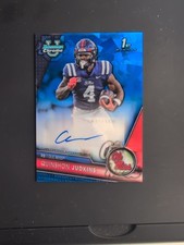 Quinshon Judkins Sapphire Auto 2023 Bowman Chrome U University