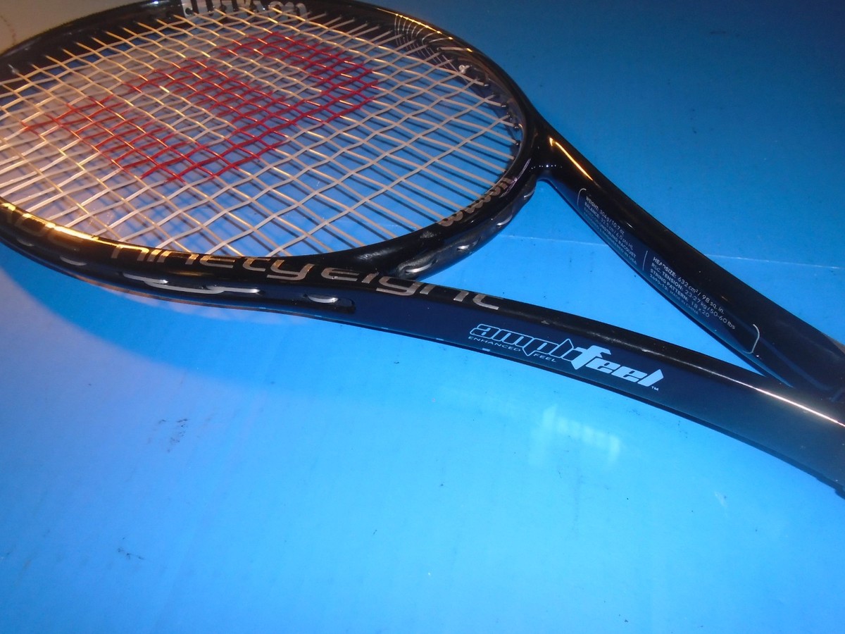 Wilson BLX Blade 98 Amplifeel 18x20. 4 1/2. Luxilon M2 Pro
