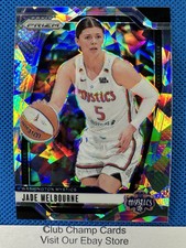 2024 #68 Jade Melbourne Panini Prizm WNBA Ice Prizm Mystics