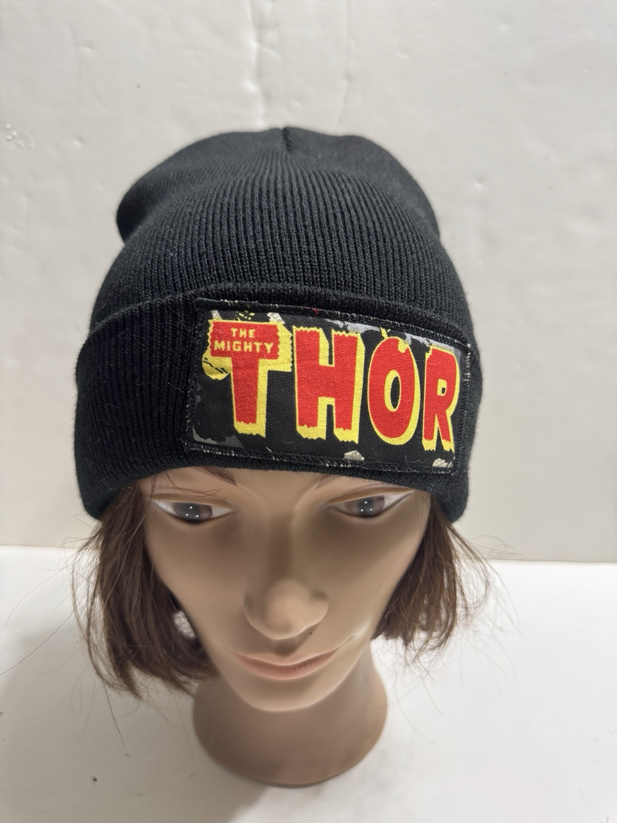 The Mighty Thor Beanie Hat Cap Solid Plain Knit M… - image 3