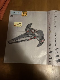 LEGO STAR WARS - 7663 SITH INFILTRATOR - INSTRUCTION MANUAL ONLY