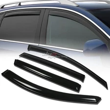 FOR 08-17 BUICK ENCLAVE SMOKE TINT WINDOW VISOR SHADE/VENT WIND/RAIN DEFLECTOR