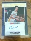 Panini 2023-24 NBA Hoops Great Significance Colin Castleton RC Auto Gold /10
