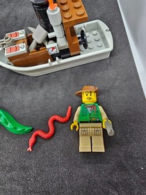 LEGO Adventurers Orient Expedition 7410 Jungle River 99% Complete