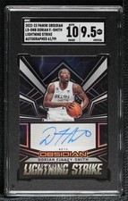 2022 Panini Obsidian 61/99 Dorian Finney-Smith #LS-DNB SGC 9.5 Mint+ Auto 14p0