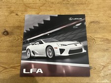 2010 Lexus LFA Brochure