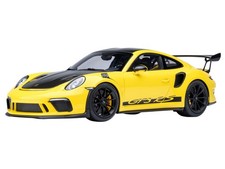 PORSCHE 911 (991.2) GT3 RS WEISSACH PACKAGE RACING YELLOW 1/18 BY AUTOART 78178
