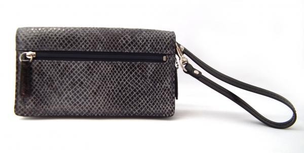 COACH Long Wallet Demi Clutch Python Embossed Wal… - image 1