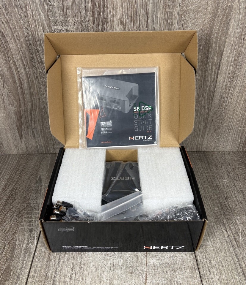 Hertz S8 DSP ultra-compact Processor - New In Box! Free Shipping | eBay