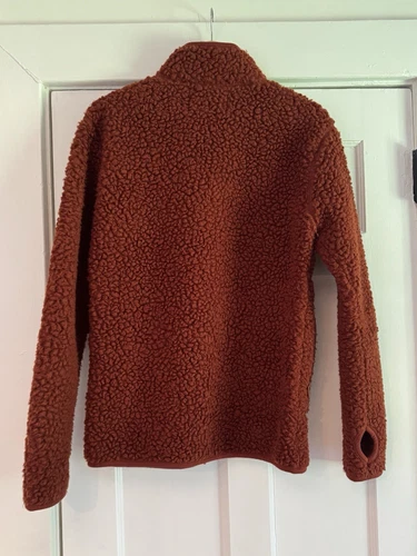 NN07 Men’s Rust Mort Fleece Jacket - Size Small (see description) image 2