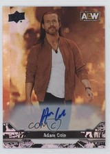 2023 Upper Deck AEW All Elite Wrestling Auto Adam Cole #18 Auto 2y5