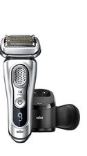 Image of Braun Series 9 Electric Wet & Dry Shaver with Cleaning & Charging Station no box
