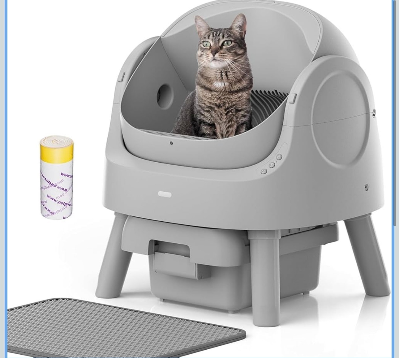 Multiple Cats Grey