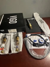 Vigo VG01304CH Sterling 1.2 GPM 7" H Duo Handle Widespread Bathroom Faucet *READ