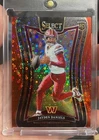 2024 PANINI SELECT Jayden Daniels ( COMMANDERS ) RED DISCO PRIZM SP RC /49