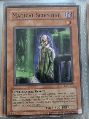 Magical Scientist MFC-073 Effect Regular Magician's Force EN Yu-Gi-Oh