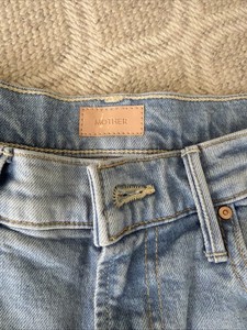 Mother Mid Rise Half-Pipe Hover Instant Replay Size 26 NWT