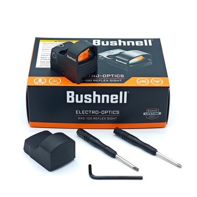 Bushnell RXS100 1x25mm 4 MOA Red Dot Reflex Sight w/Picatinny Mount