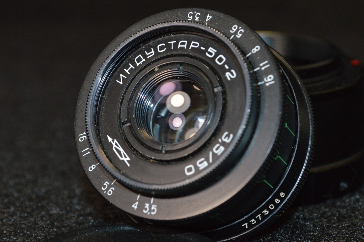 neco【フード・アダプタ付】INDUSTAR-50-2 3.5/50 neco【フード・アダプタ付】INDUSTAR-50-2 3.5/50 neco【フード