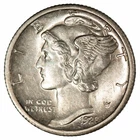 1928D Mercury Dime 10C Raw